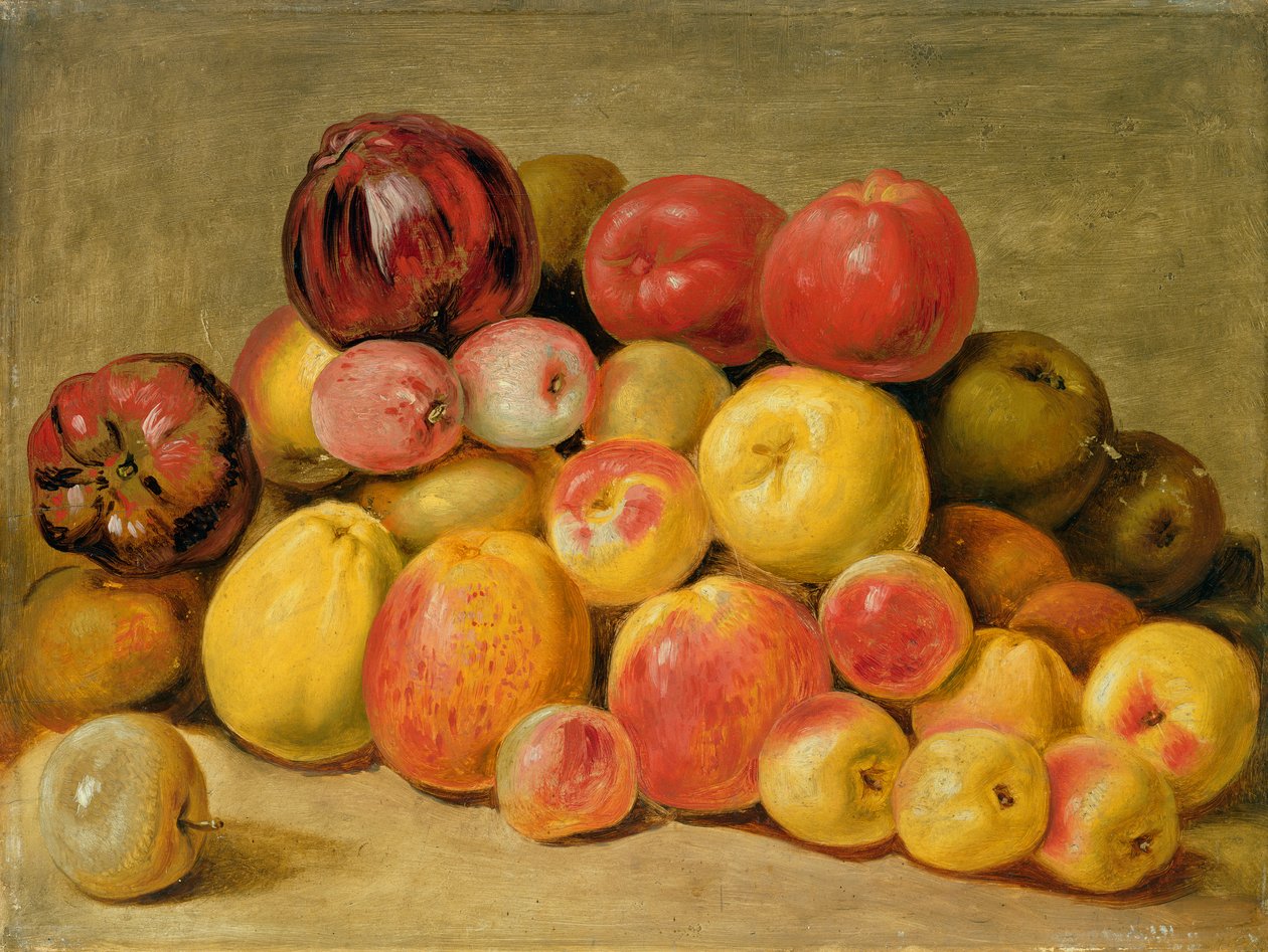 Stukken fruit door Johann Heinrich Wilhelm Tischbein