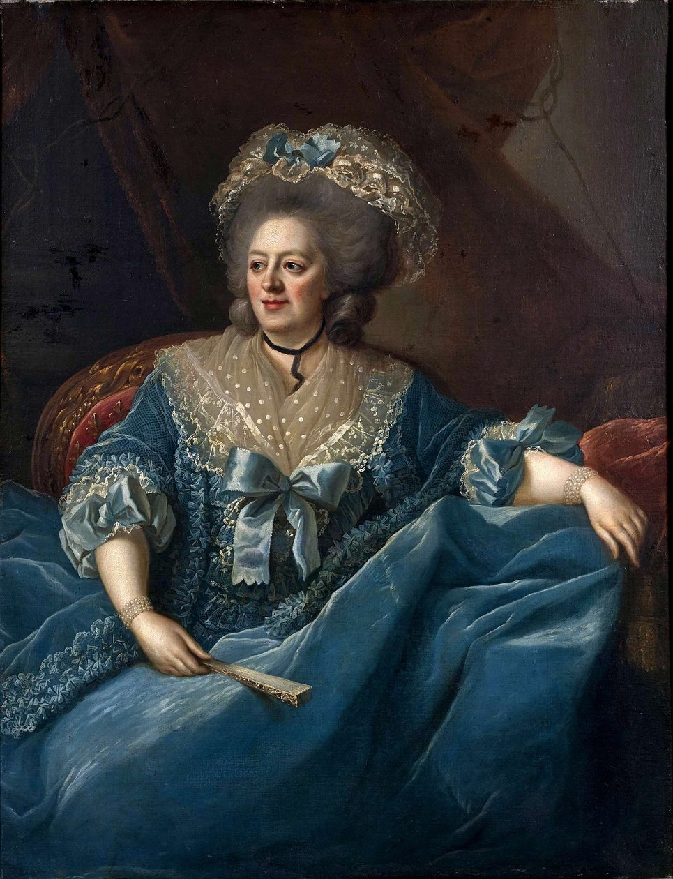Frans: Marie-Louise-Thérèse-Victoire de France, bekend als Madame Victoire, dochter van Lodewijk XV (1733-1799) door Johann Julius Heinsius