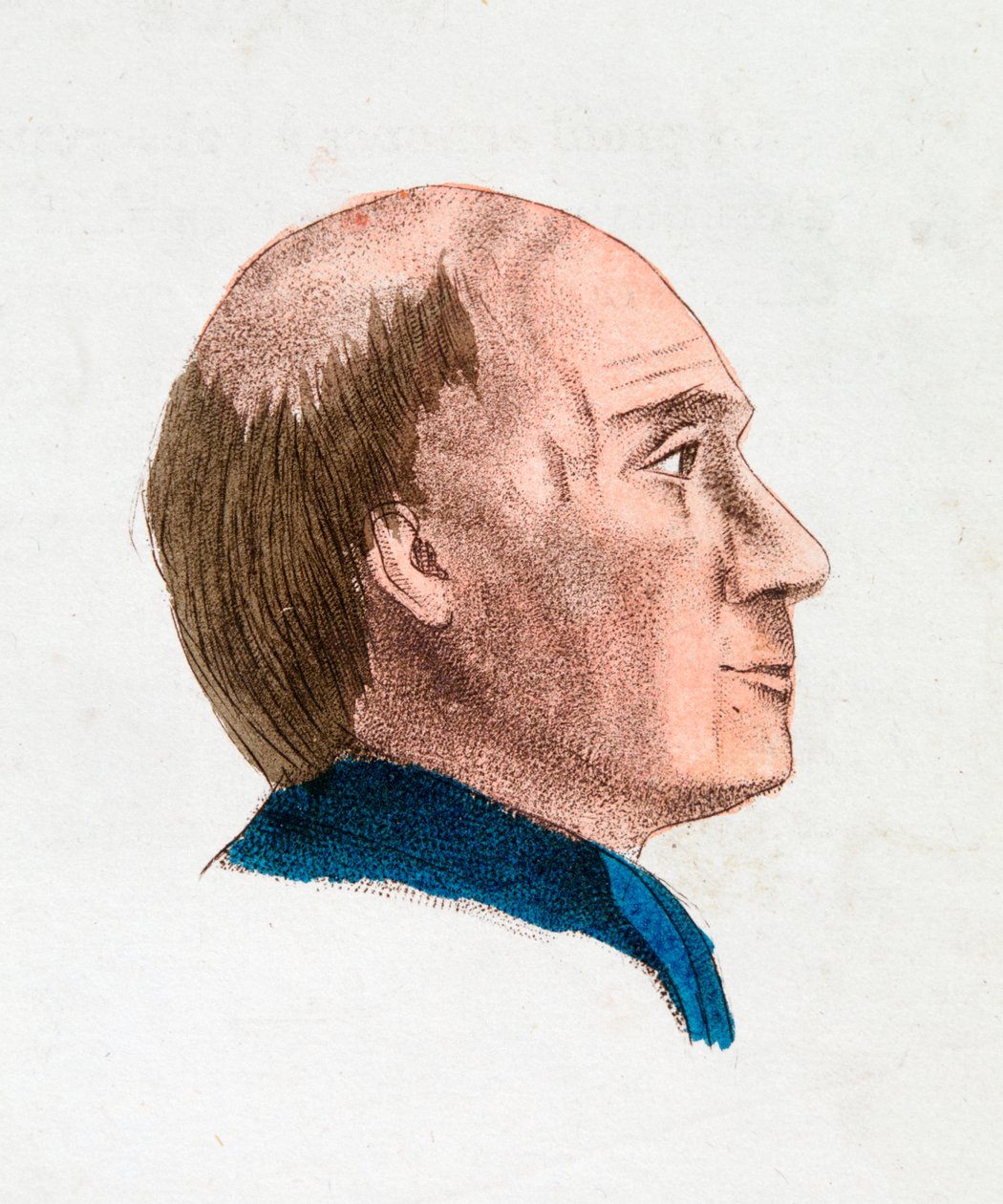 De gelaatstrekken van een filosofisch en diepzinnig persoon, 1808 door Johann Kaspar Lavater