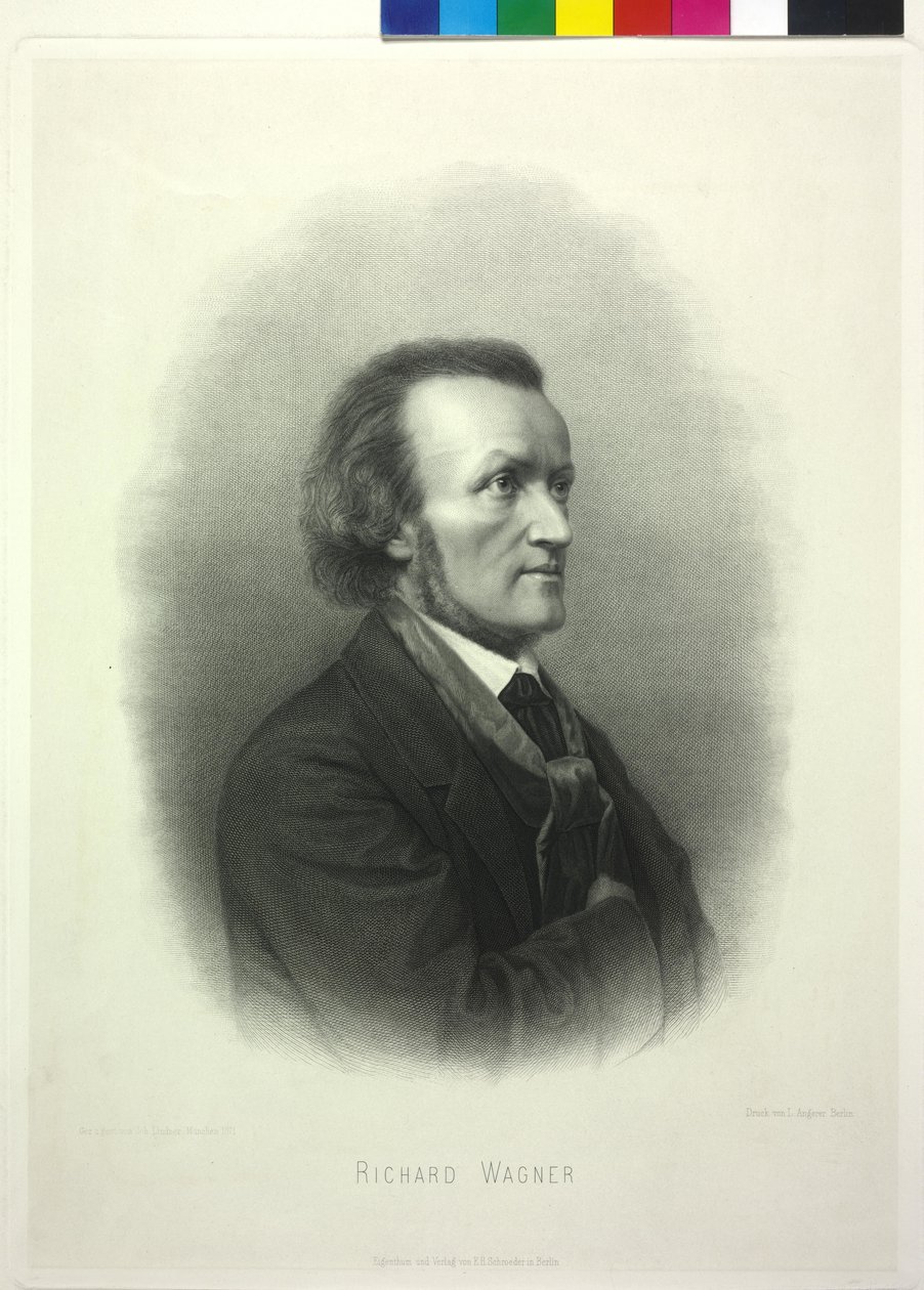 Richard Wagner door Johann Lindner