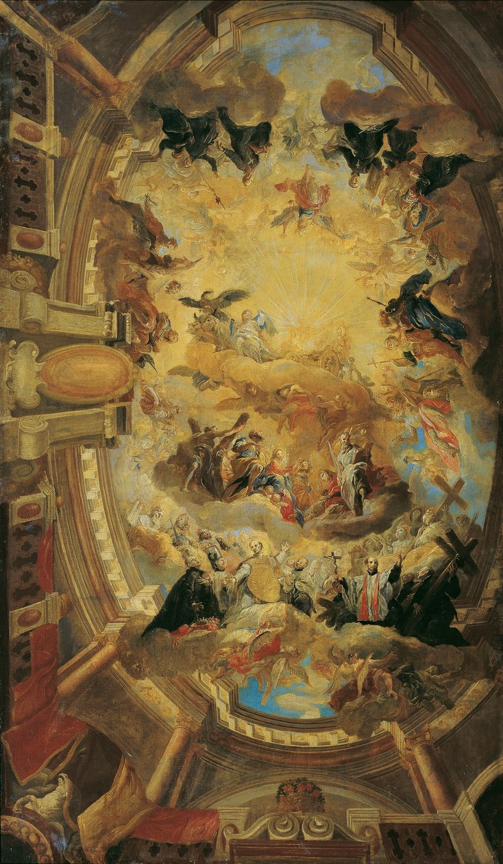 Verheerlijking van de naam Jezus door Johann Michael Rottmayr