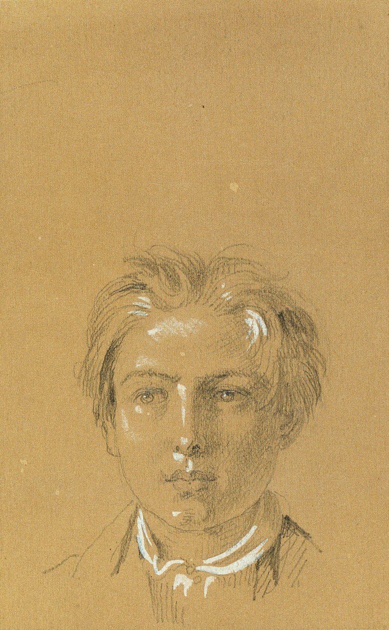 Hoofd van een jongen door Johann Peter Krafft