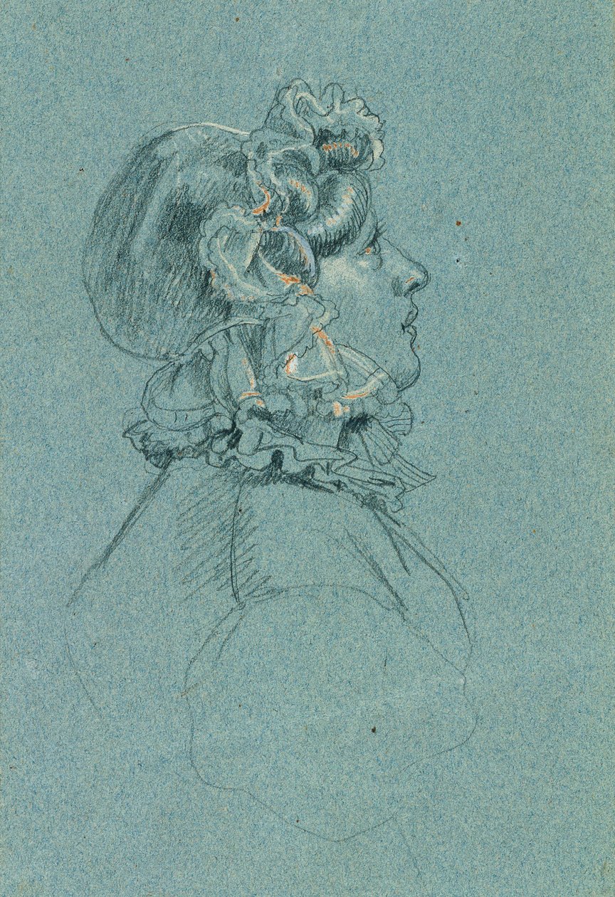 Studie voor "Terugkeer van keizer Franz uit Pressburg" door Johann Peter Krafft