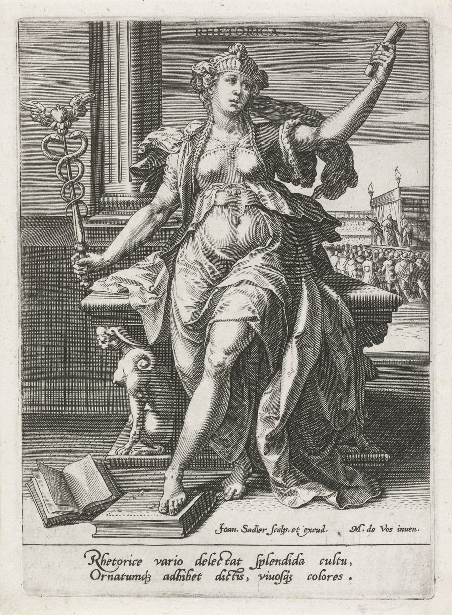 Retorica door Johann Sadeler (I)
