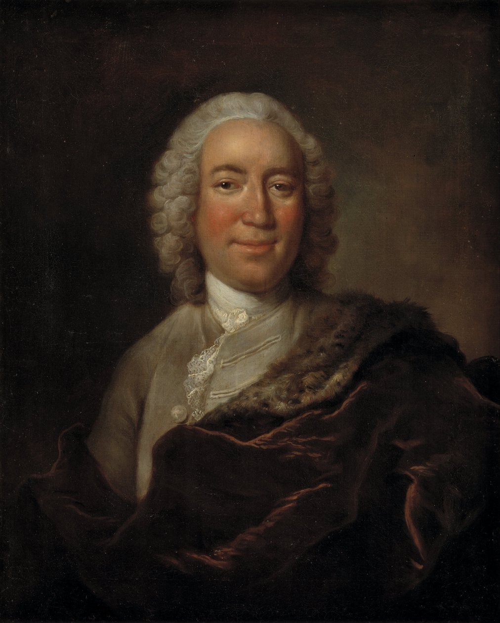 Gerhard Morell, bewaarder van de Koninklijke Deense Kunstkammer door Johann Salomon Wahl