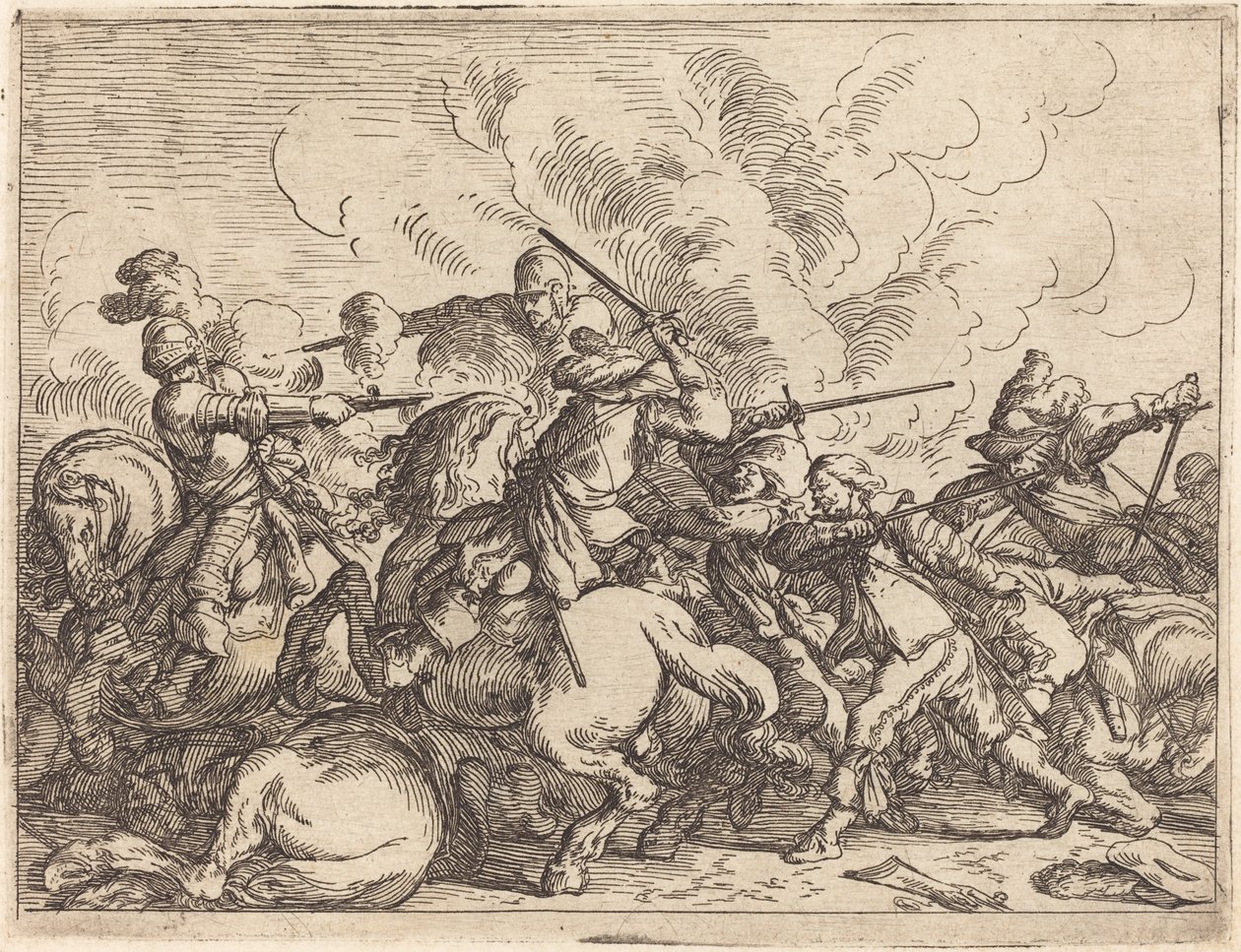 Capricci di varie battaglie, 1635 door Johann Wilhelm Baur
