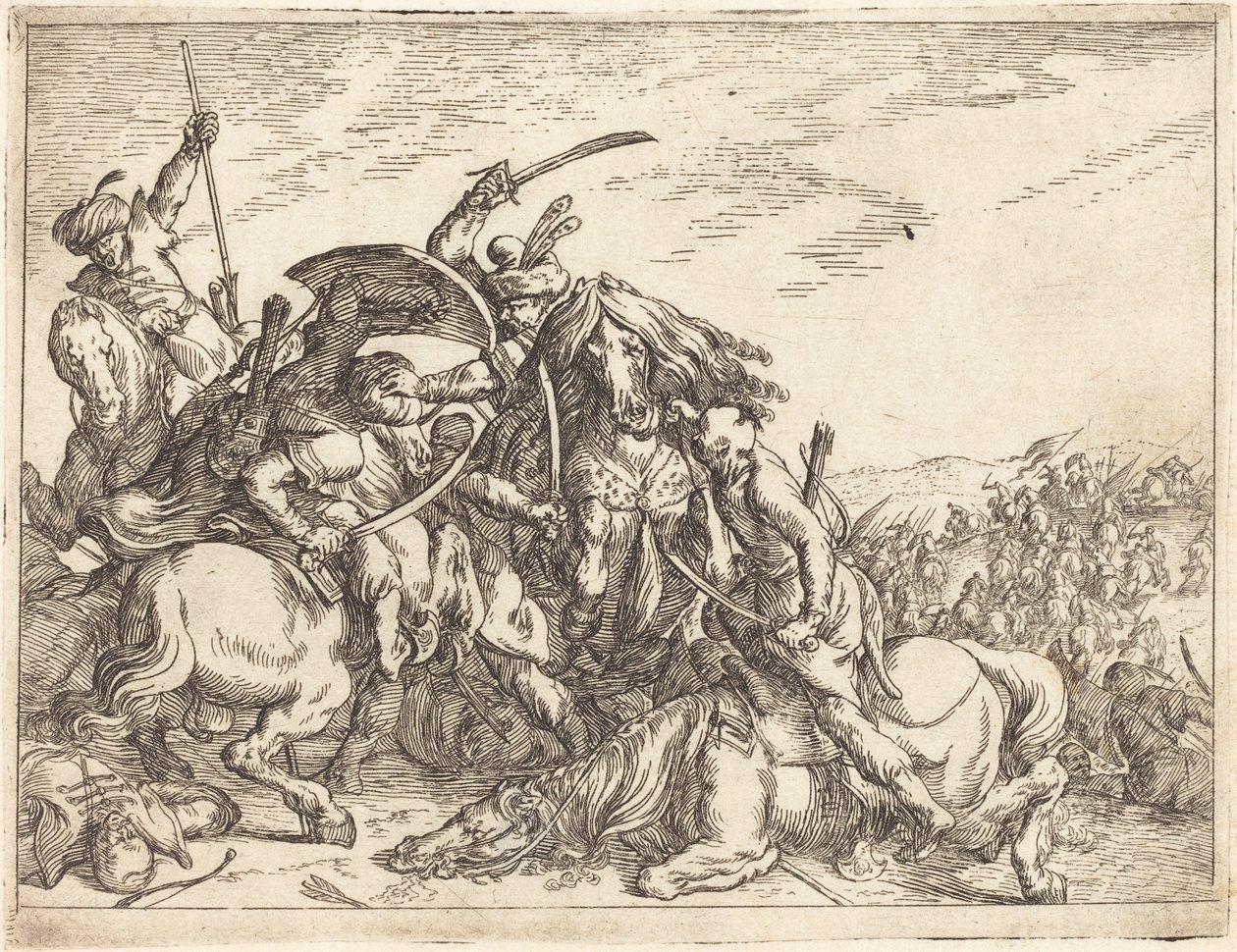 Capricci di varie battaglie, 1635 door Johann Wilhelm Baur