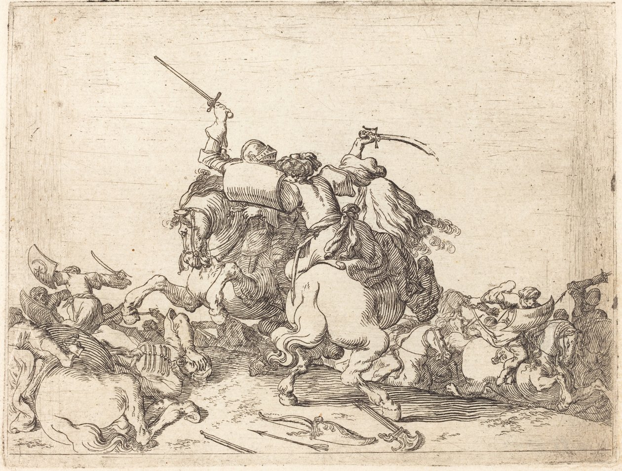 Capricci di varie battaglie, 1635 door Johann Wilhelm Baur