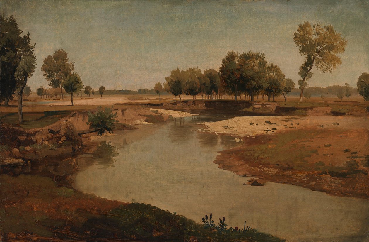 Roerlandschap door Johann Wilhelm Schirmer