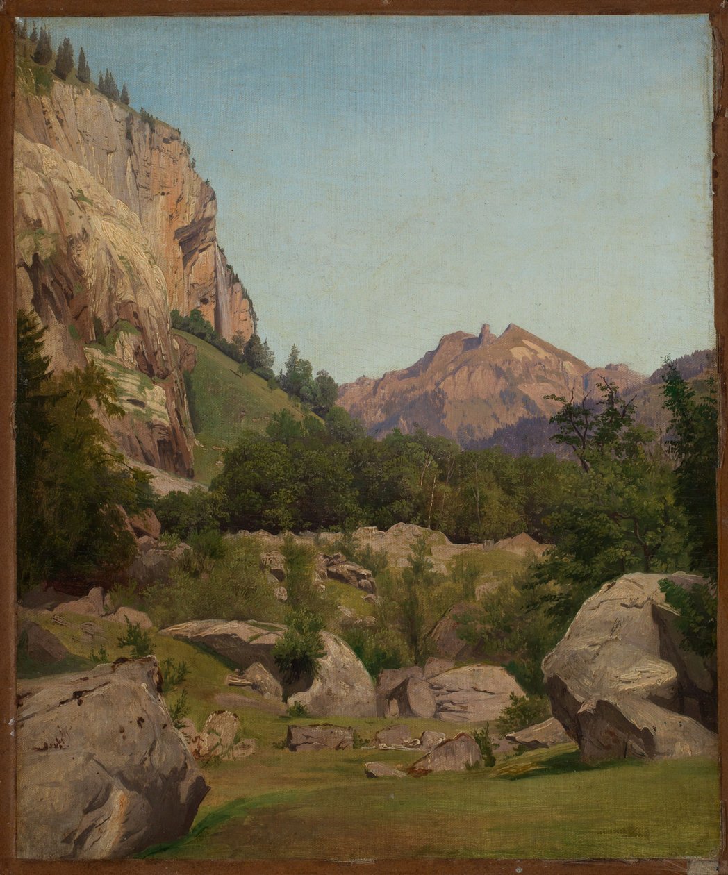 Zwitsers berglandschap door Johann Wilhelm Schirmer