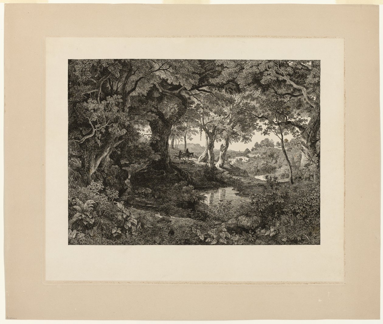 Het Grote Italiaanse Landschap door Johann Wilhelm Schirmer