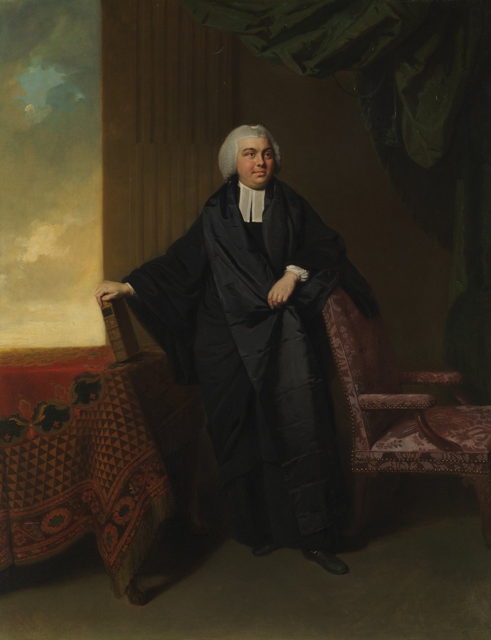 De Eerwaarde Philip Cocks 1735-1797, late 1760s door Johan Joseph Zoffany