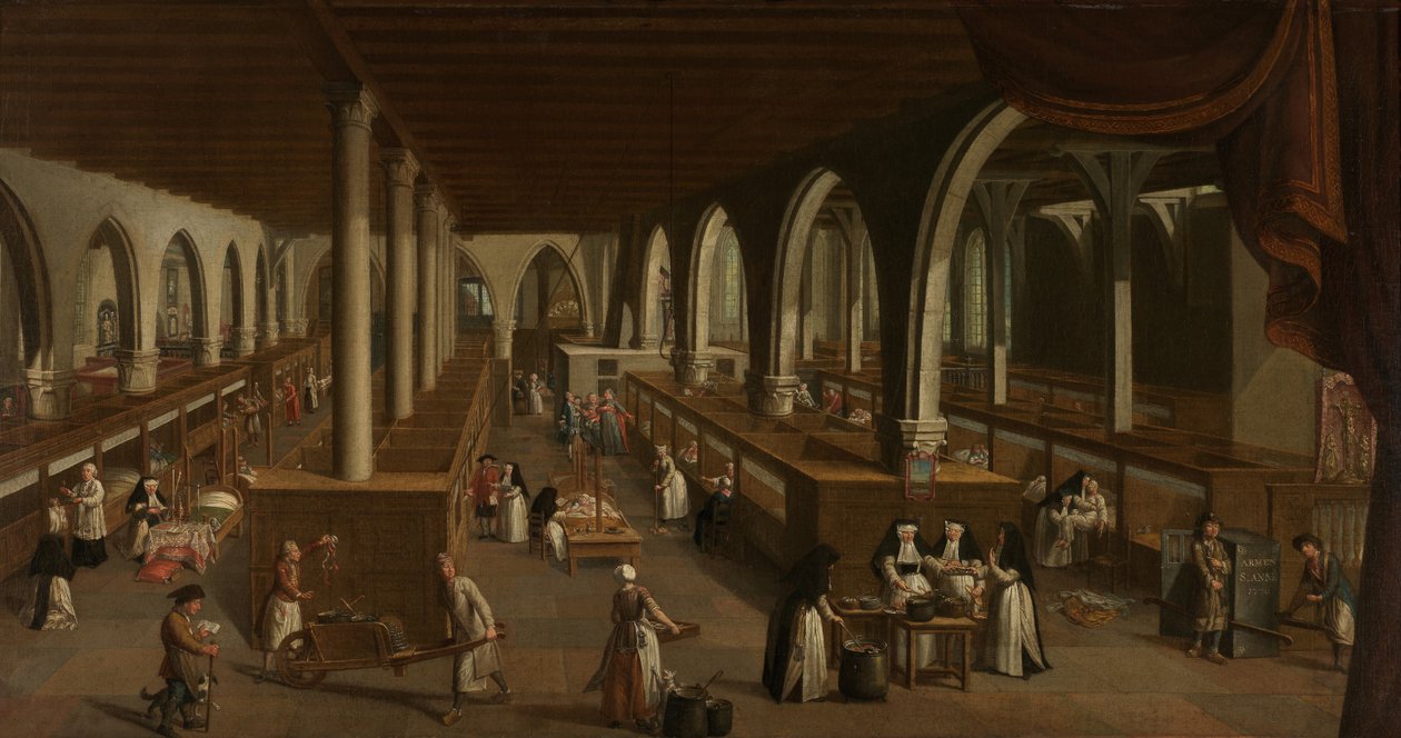 De Afdelingen in het Sint-Janshospitaal door Johannes Beerblock