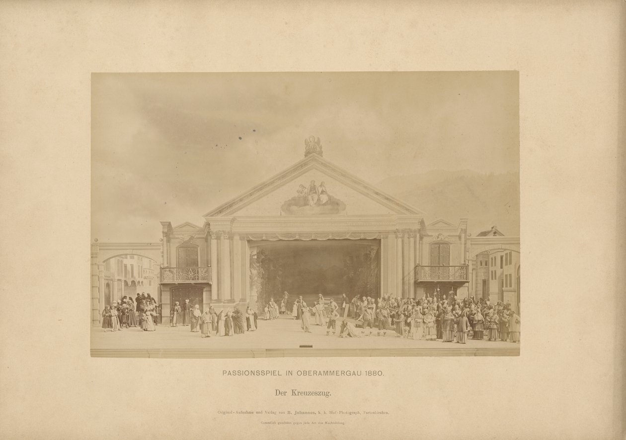 Passiespel van Ober-Ammergau - De Kruisweg door Johannes Bernhard