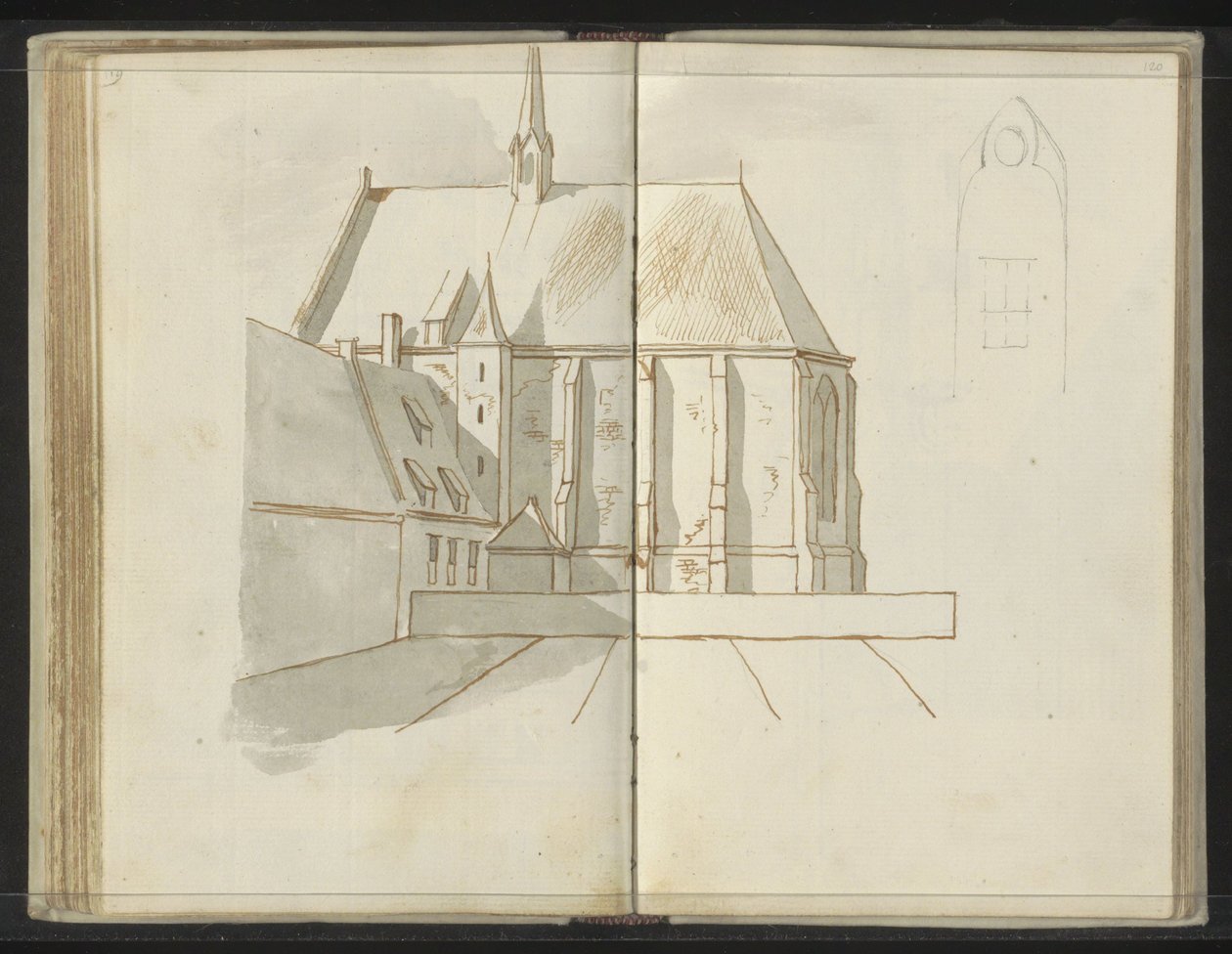 Mariënburgkapel te Nijmegen door Johannes Huibert Prins