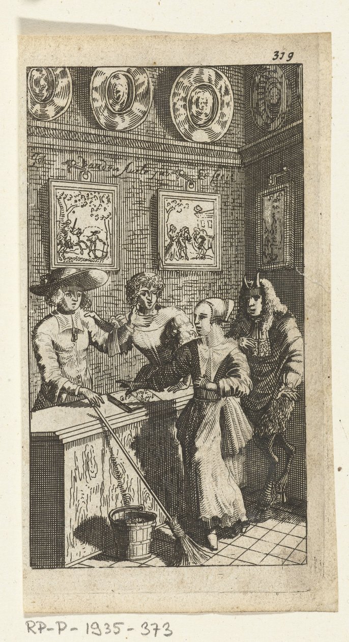 De geveinsde duivel door Johannes Jacobsz van den Aveele