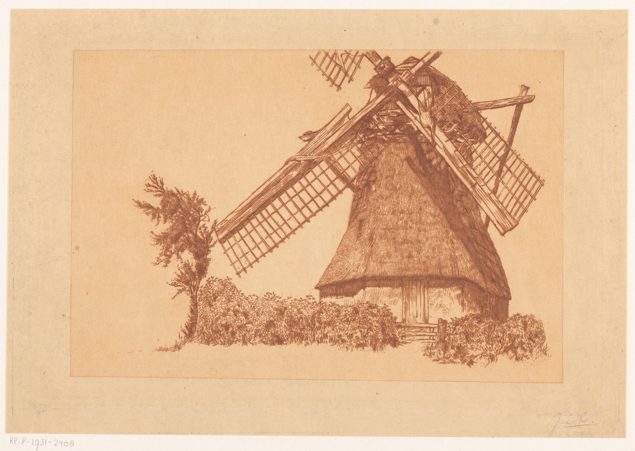 Molen door Johannes Löhr