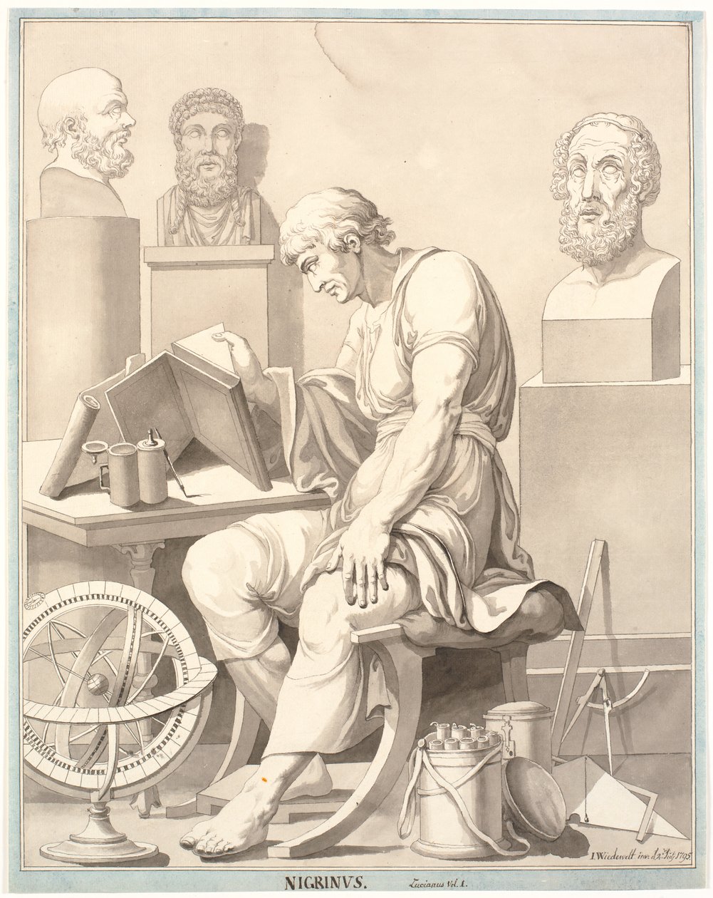 "NIGRINUS. Lucianus Vol. 1" door Johannes Wiedewelt