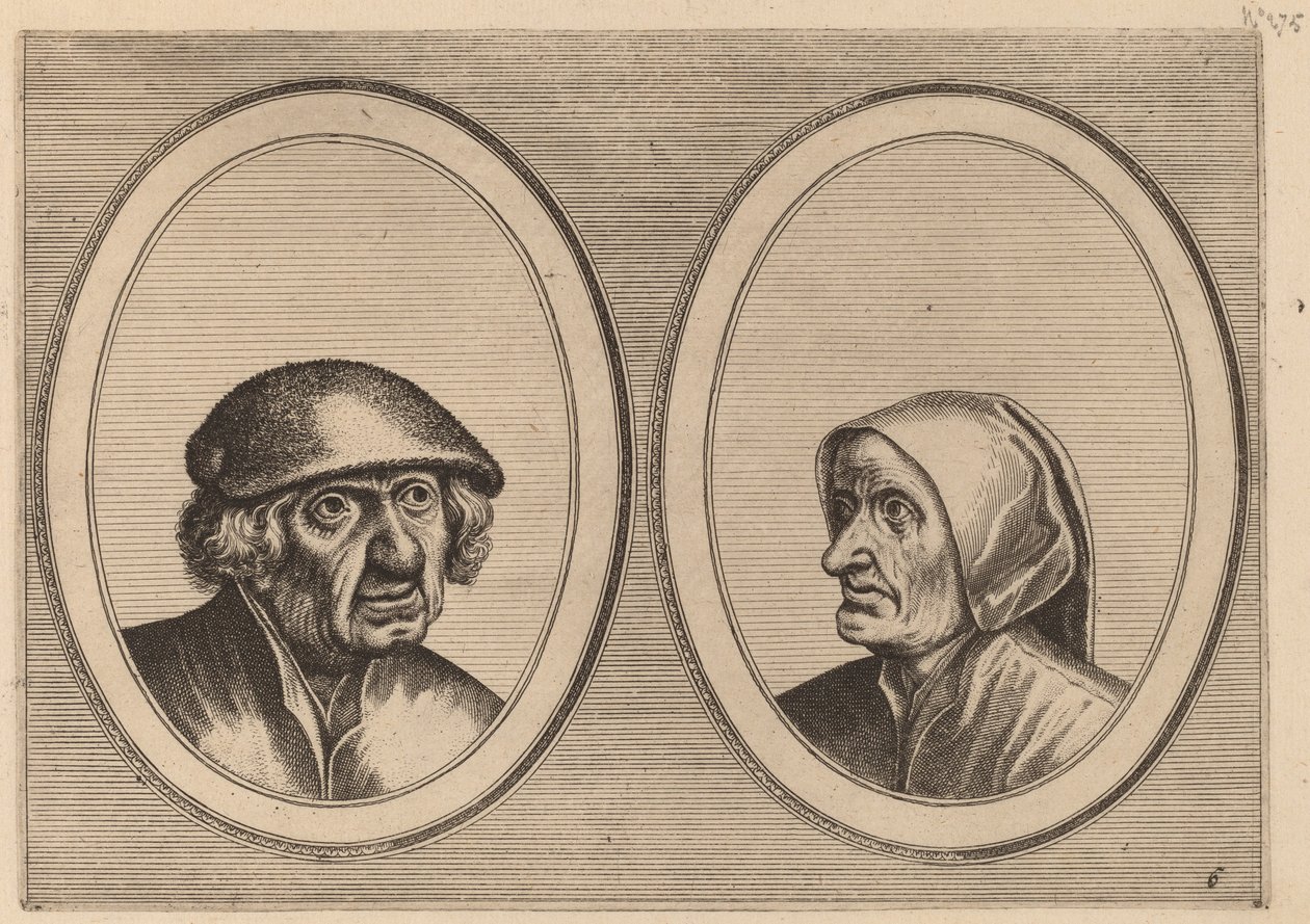 "Dirck Domp" en "Zeedighe Kniertje" door Johannes and Lucas van Doetechum after Pieter Bruegel the Elder