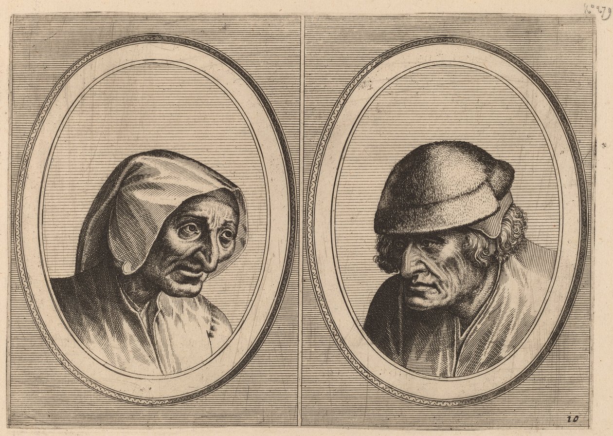 "Verdorde Nel" en "Jan Afterlam" door Johannes and Lucas van Doetechum after Pieter Bruegel the Elder