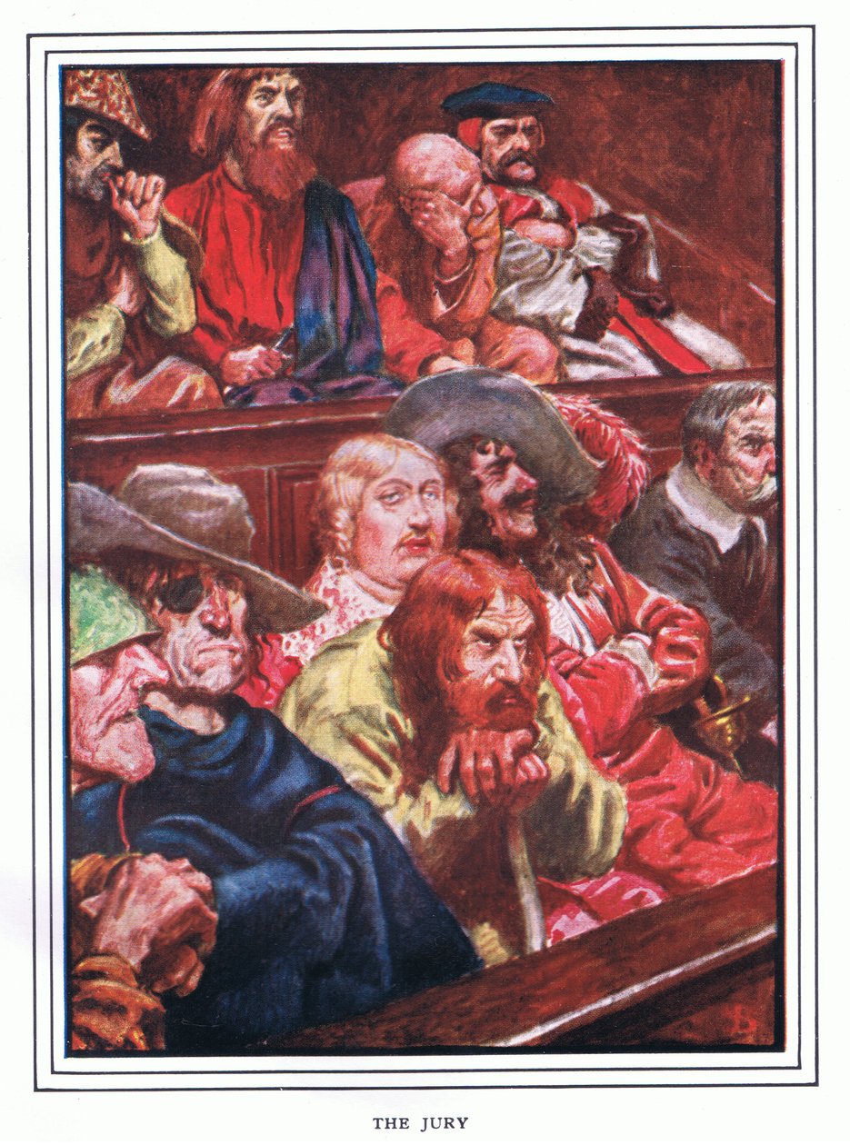 De jury door John Byam Liston Shaw