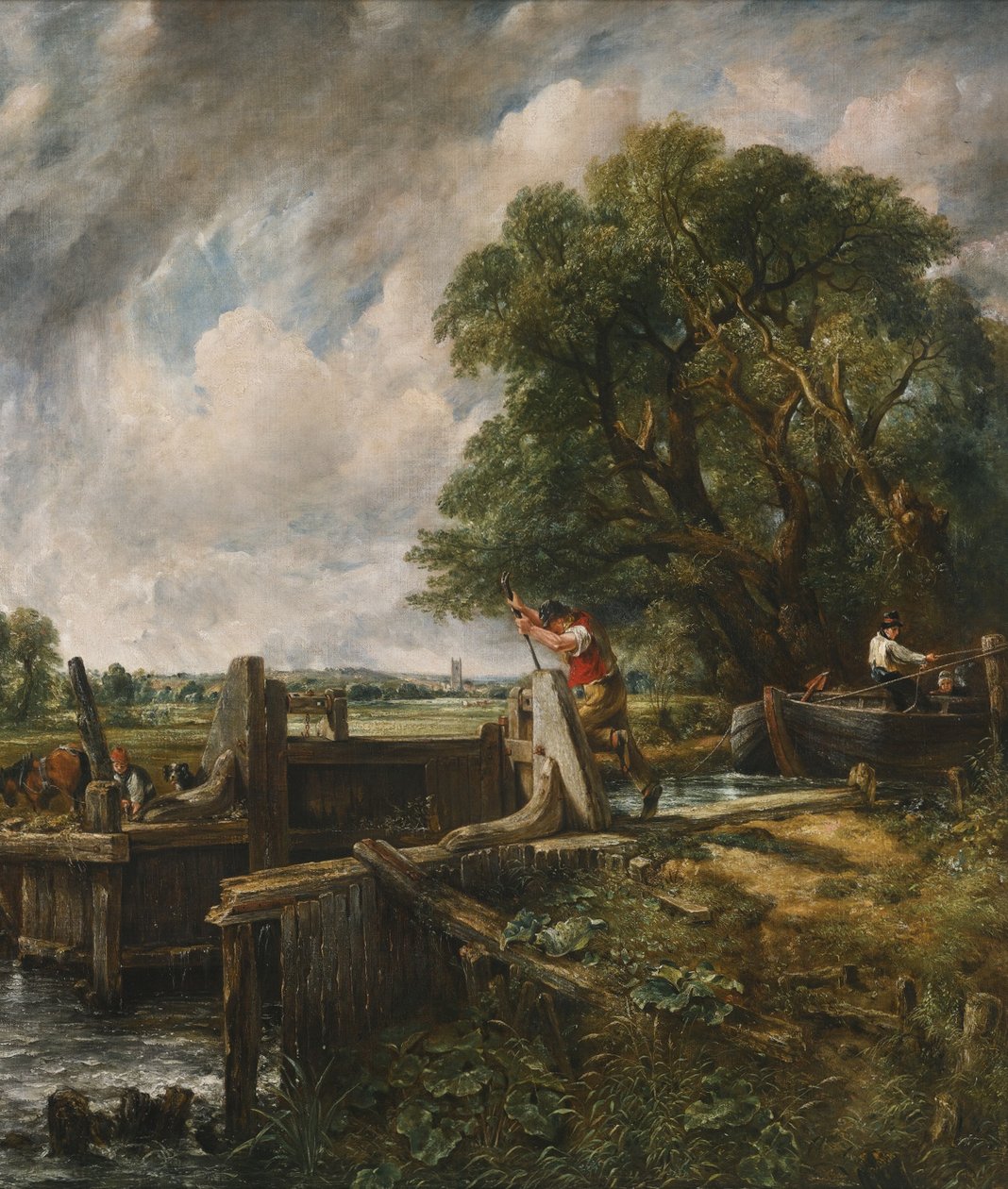 Het slot door John Constable