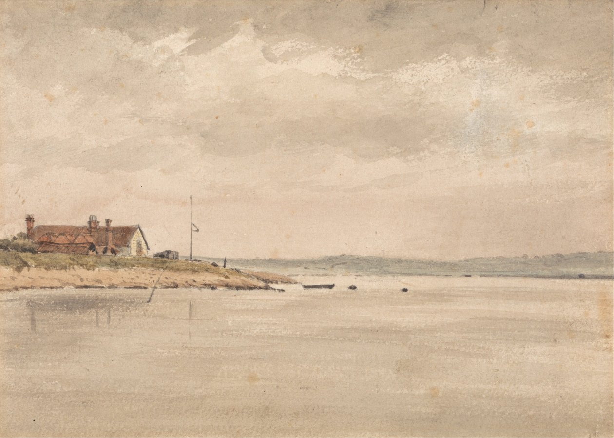 Een uitzicht op de Orwell door John Constable