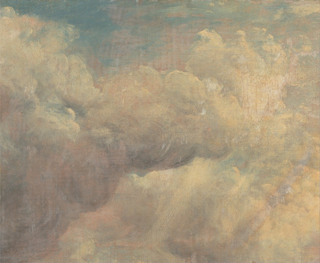 Wolkstudie door John Constable