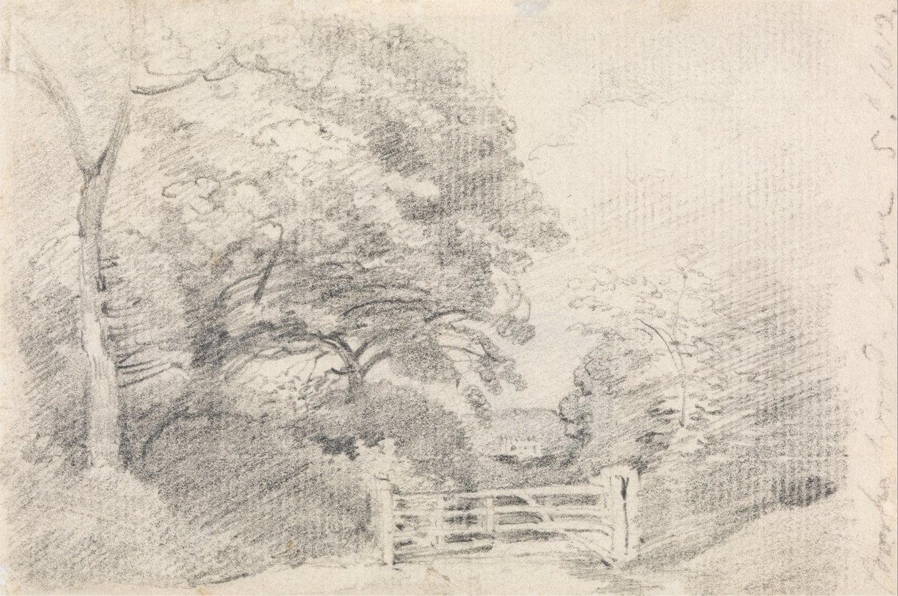 Coombe Wood door John Constable