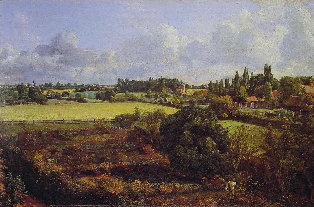 Golding Constables moestuin door John Constable