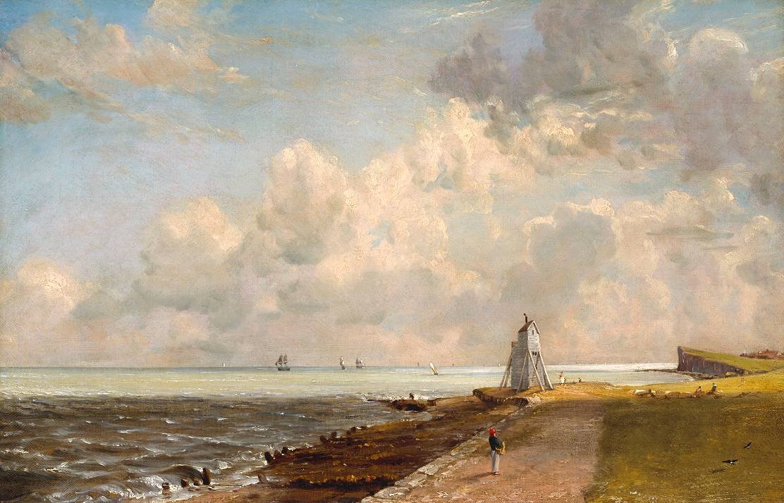 Vuurtoren van Harwich door John Constable