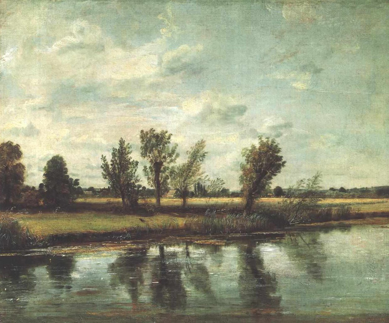 Moerasweiden bij Salisbury door John Constable