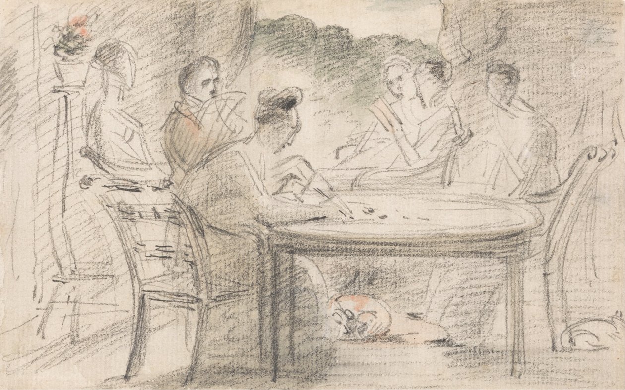 De Heer Hobson van Markfield en Familie door John Constable