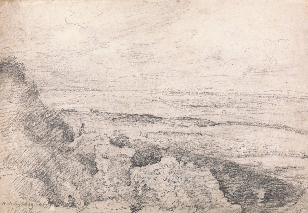 Salisbury Plain vanaf Old Sarum door John Constable