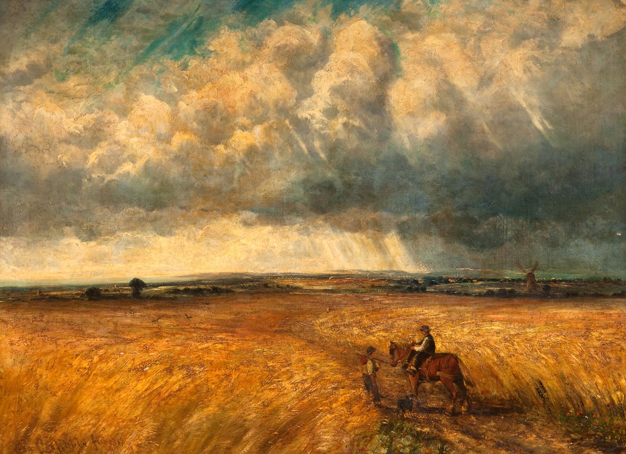 De Naderende Storm, 1819 door John Constable