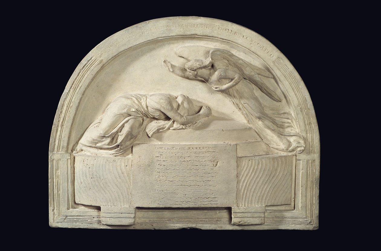 Monument voor Mary Blackshaw, 1798-99 door John Flaxman