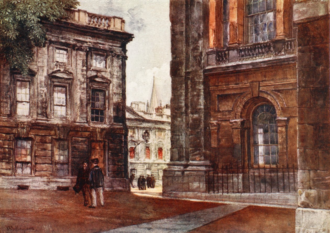 Christ Church, Peckwater Quadrangle, 1903 door John Fulleylove