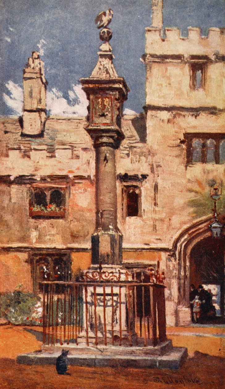 Corpus Christi College, 1903 door John Fulleylove
