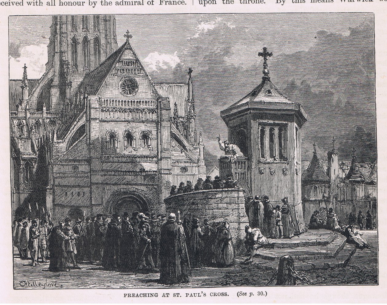 Preken bij St Paul