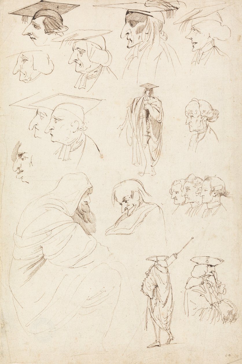 Studies van Academici door John Hamilton Mortimer