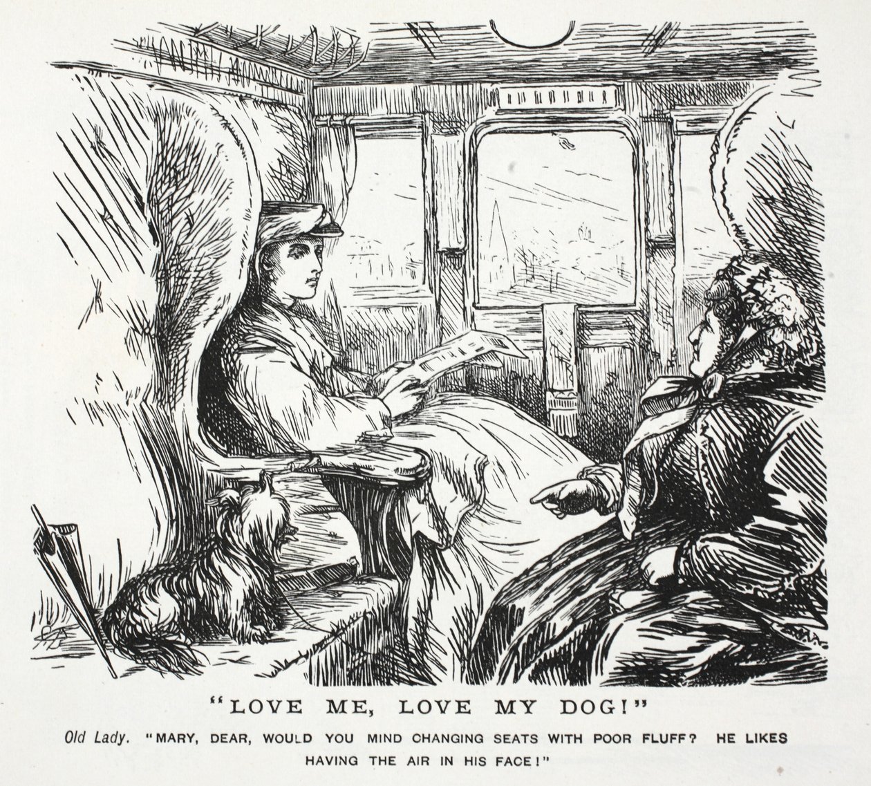 Hou van mij, Hou van mijn Hond! door John Leech