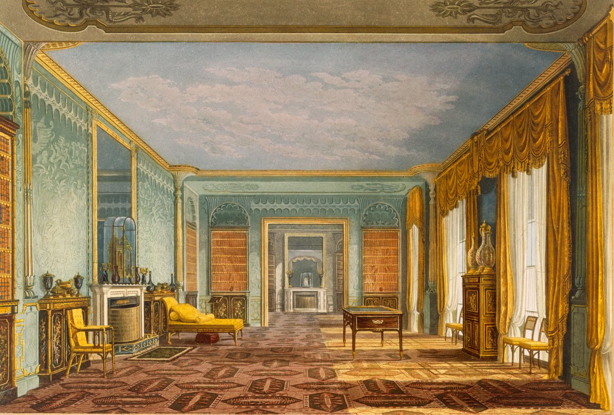 De koninklijke bibliotheek uit 