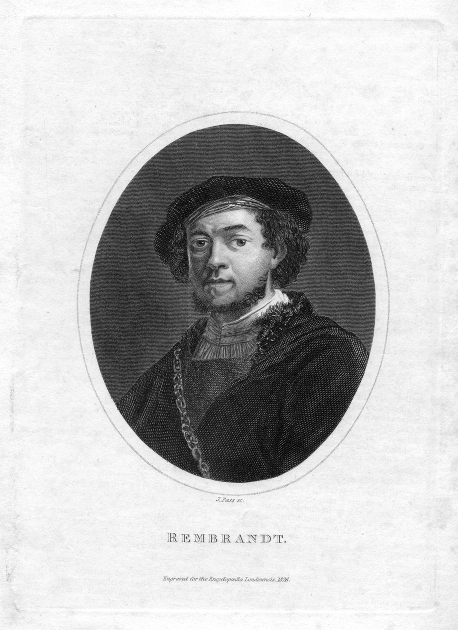 Rembrandt van Rijn (door Pass) door John Pass