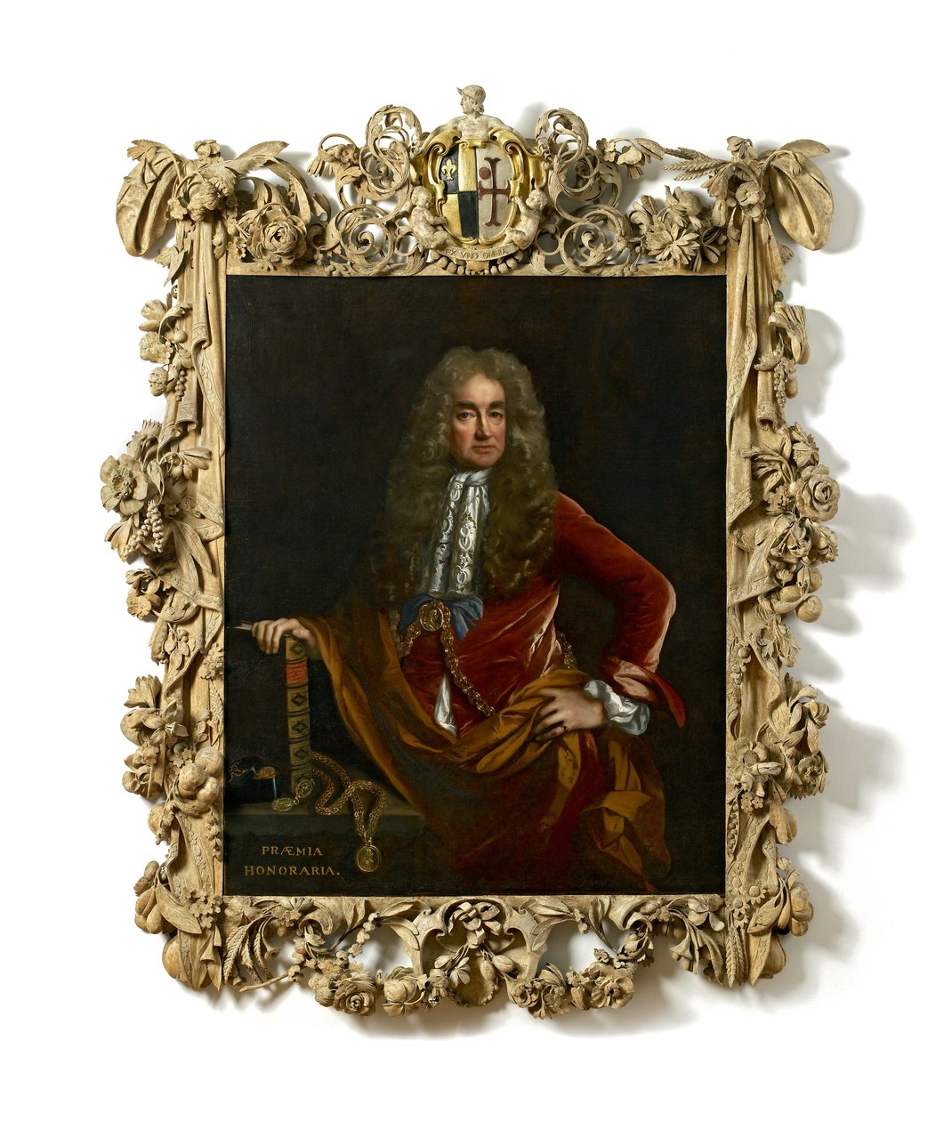 Elias Ashmole, c. 1681 - 1682 door John Riley
