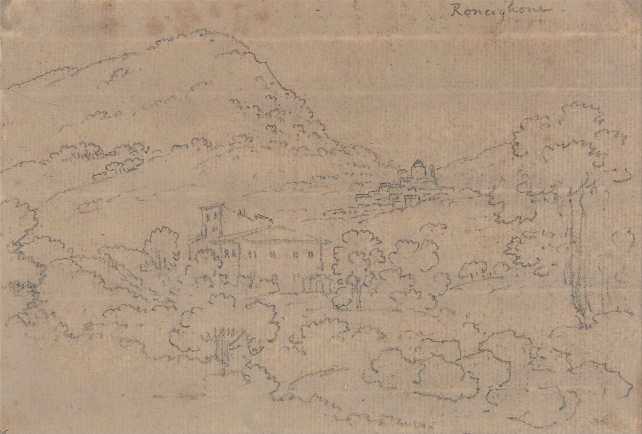 Ronciglione door John Robert Cozens