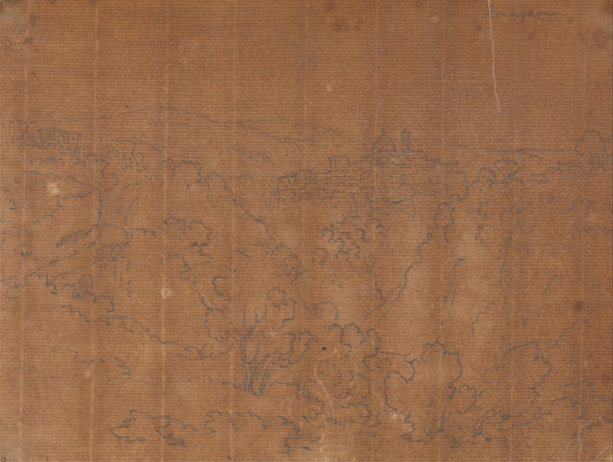Ronciglione door John Robert Cozens