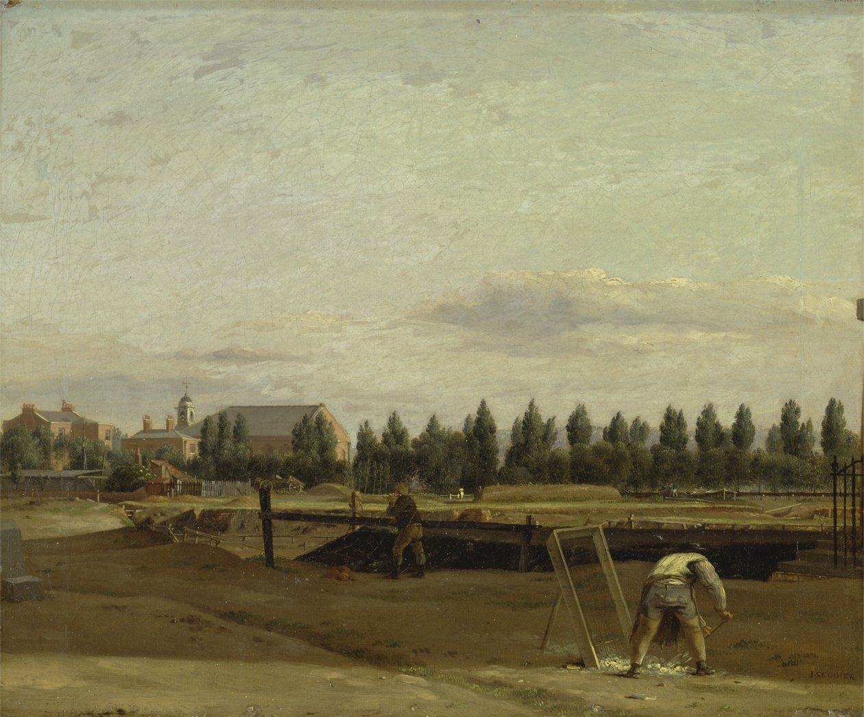 Opgraving van het Regent