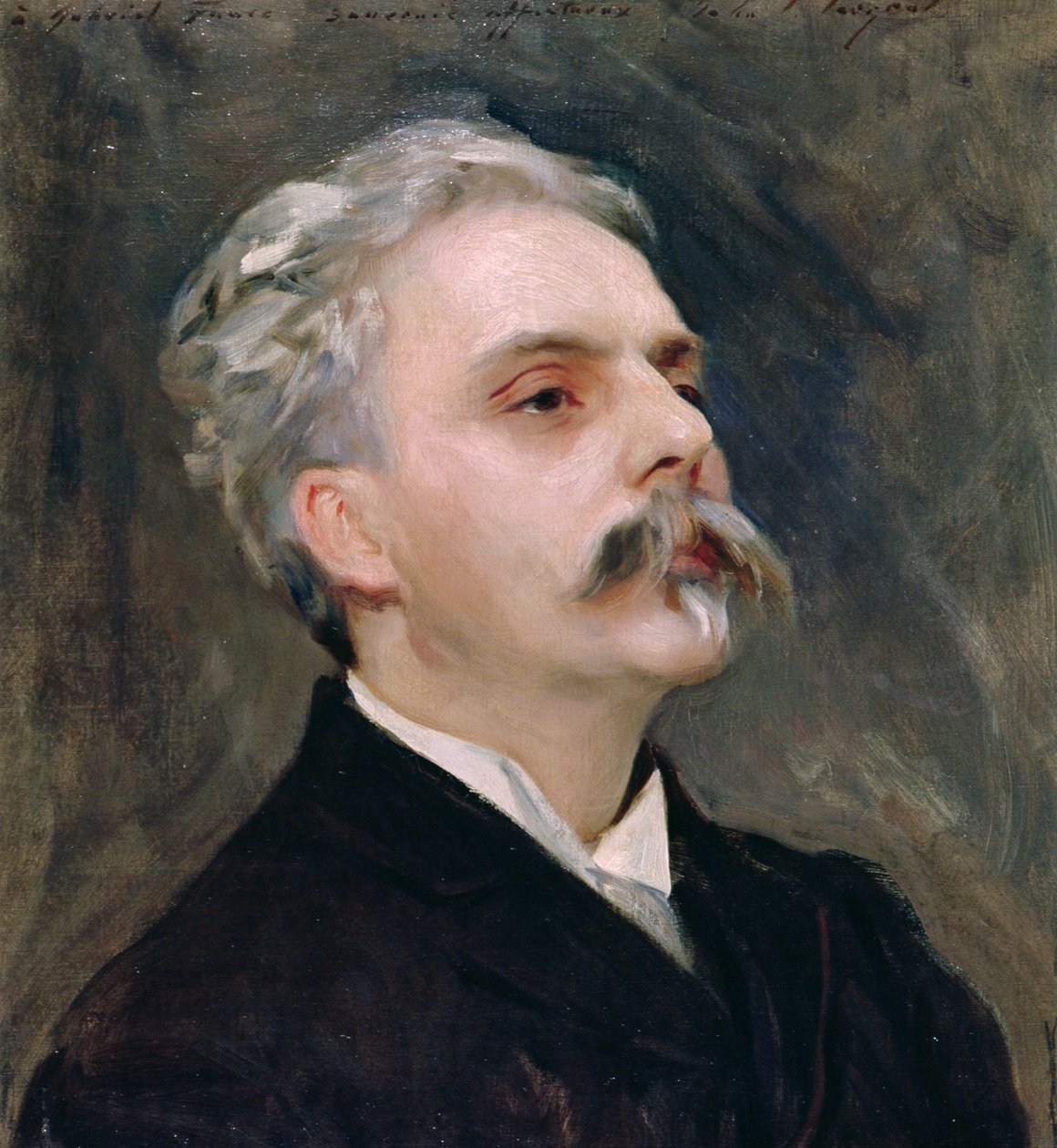 Portret van Gabriel Faure door John Singer Sargent