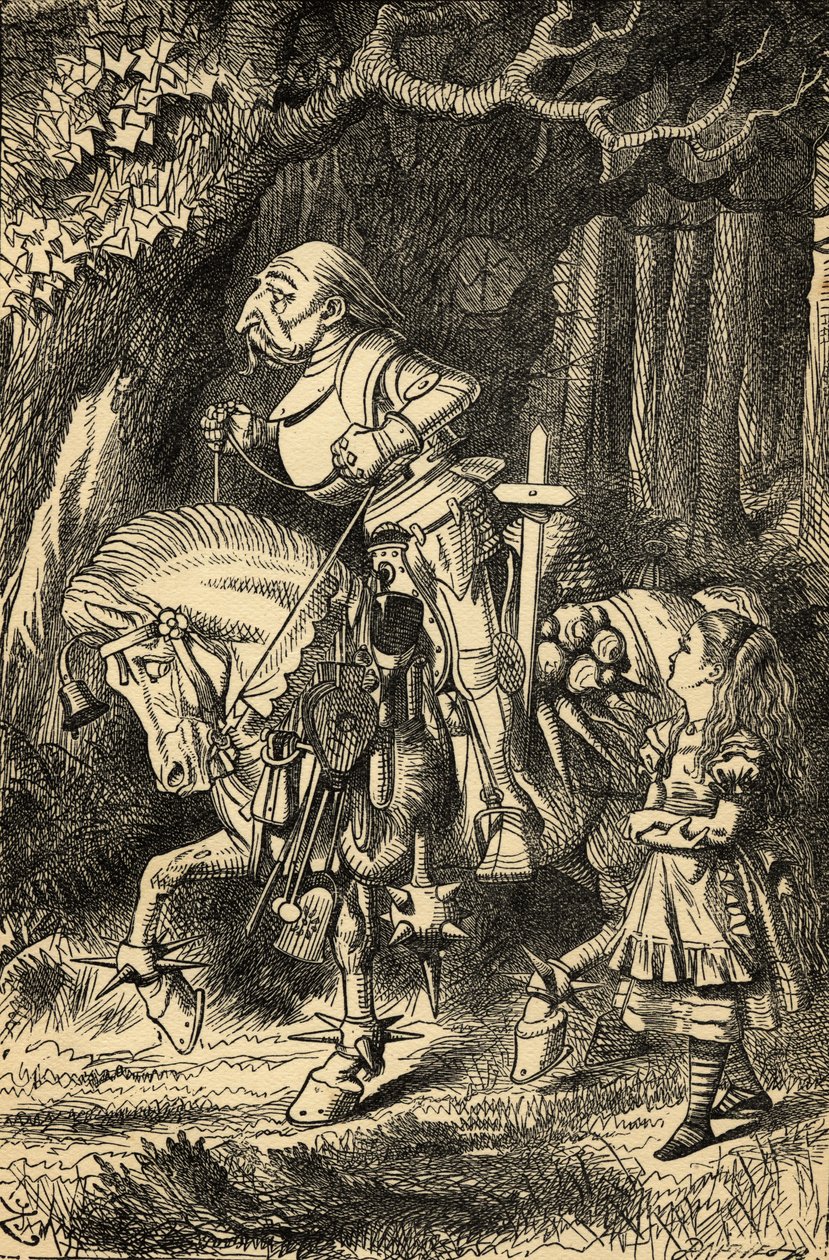 Alice en de Witte Ridder, illustratie uit 