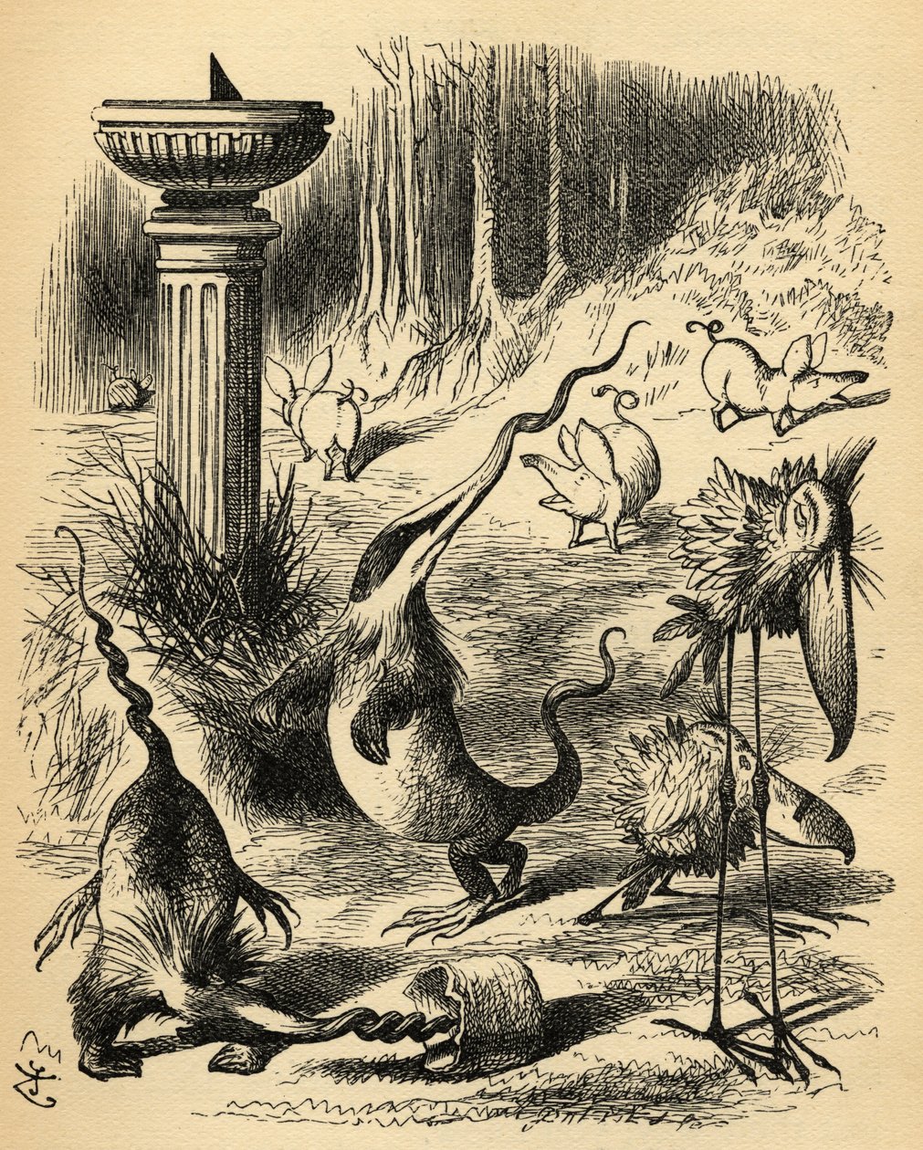 De Borogoves, Toves en de Raths, illustratie uit 